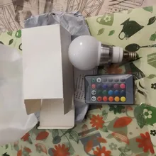 Spotlight Led-Light-Bulb Led-Lamp E14 Remote-Control Changeable Home-Decor E27 16-Color