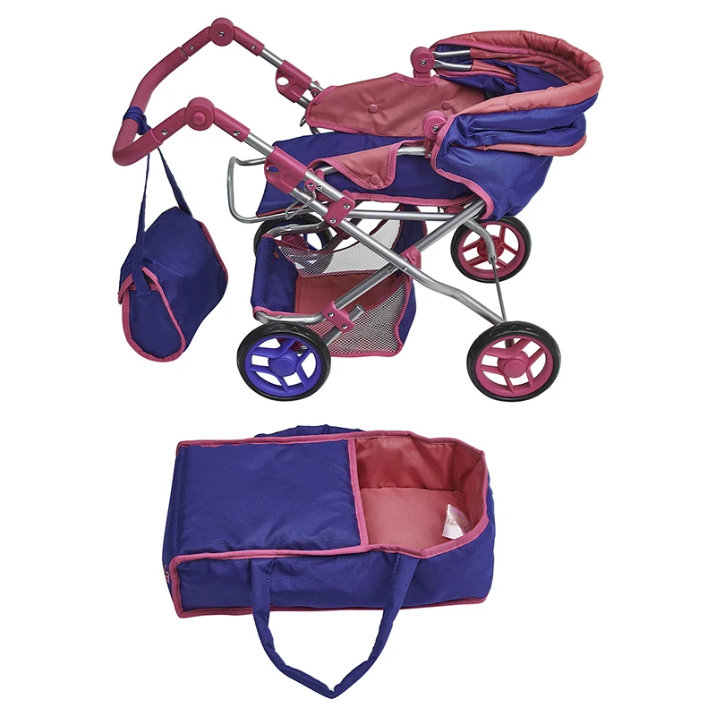 Doll Stroller-Toys for Children-Doll Furniture-Doll House- Educational toy 2 in 1 &BUGGY BOOM Infinia Collection.