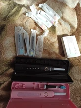 Fairywill-cepillo de dientes eléctrico sónico para adulto, FW-507 recargable por USB, resistente al agua, 8 cabezales de repuesto