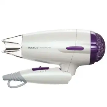 

Hair dryer taurus studio 2200 ionic-2200w-ionic technology-2 speeds-3 temperatures-hub-diffuser