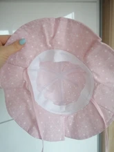 Cute Summer Baby Girl Bucket Hat Print Outdoor Bowknot Kids Girl Sun Hat Children Intant Toddler Panama Beach Cap