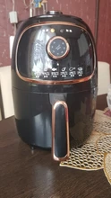 MIUI 2L Mini Air Fryer, MI-CYCLONE 360° Baking + Mechanical Oven, Power-saving & Precise