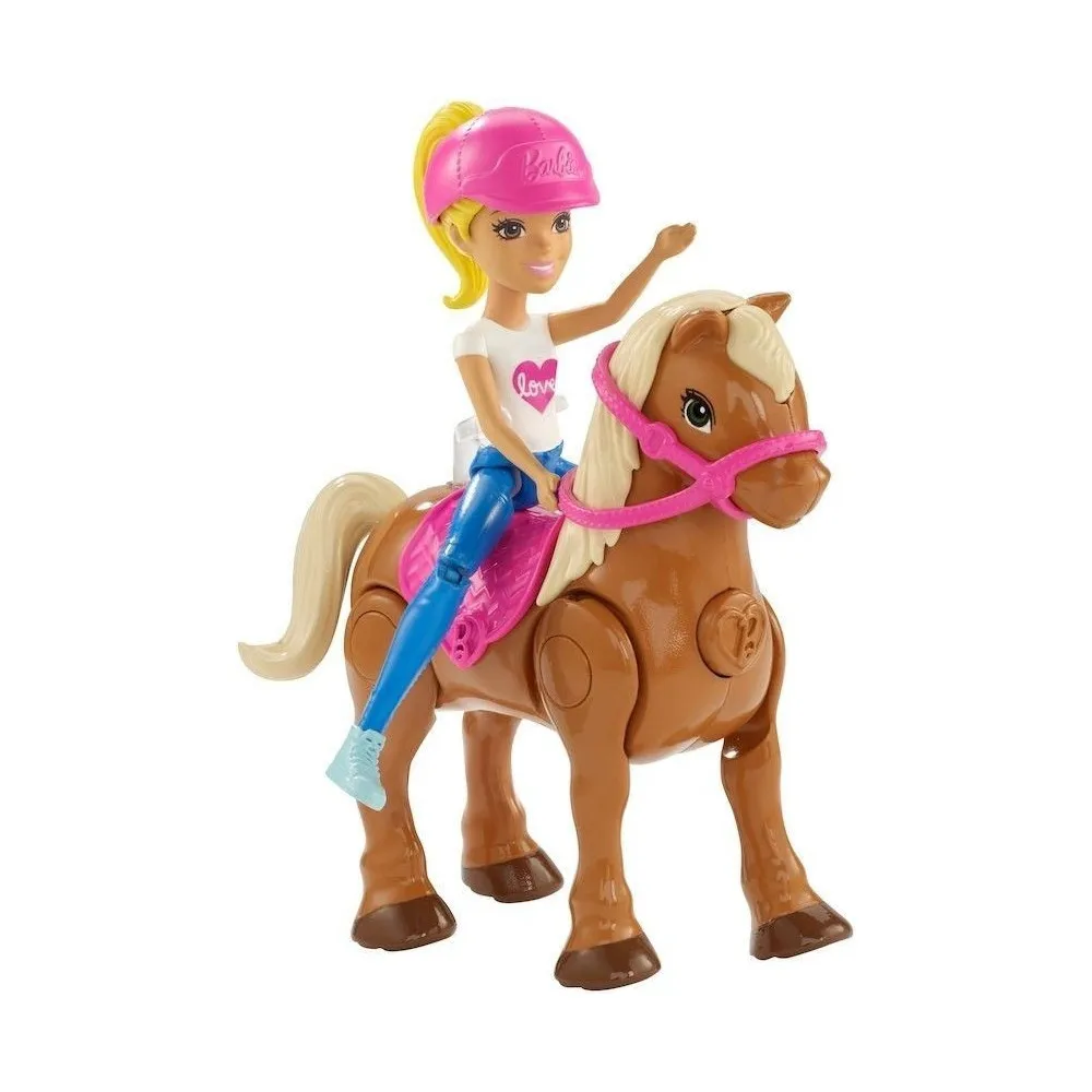 Barbie On the Go with pony Mattel |