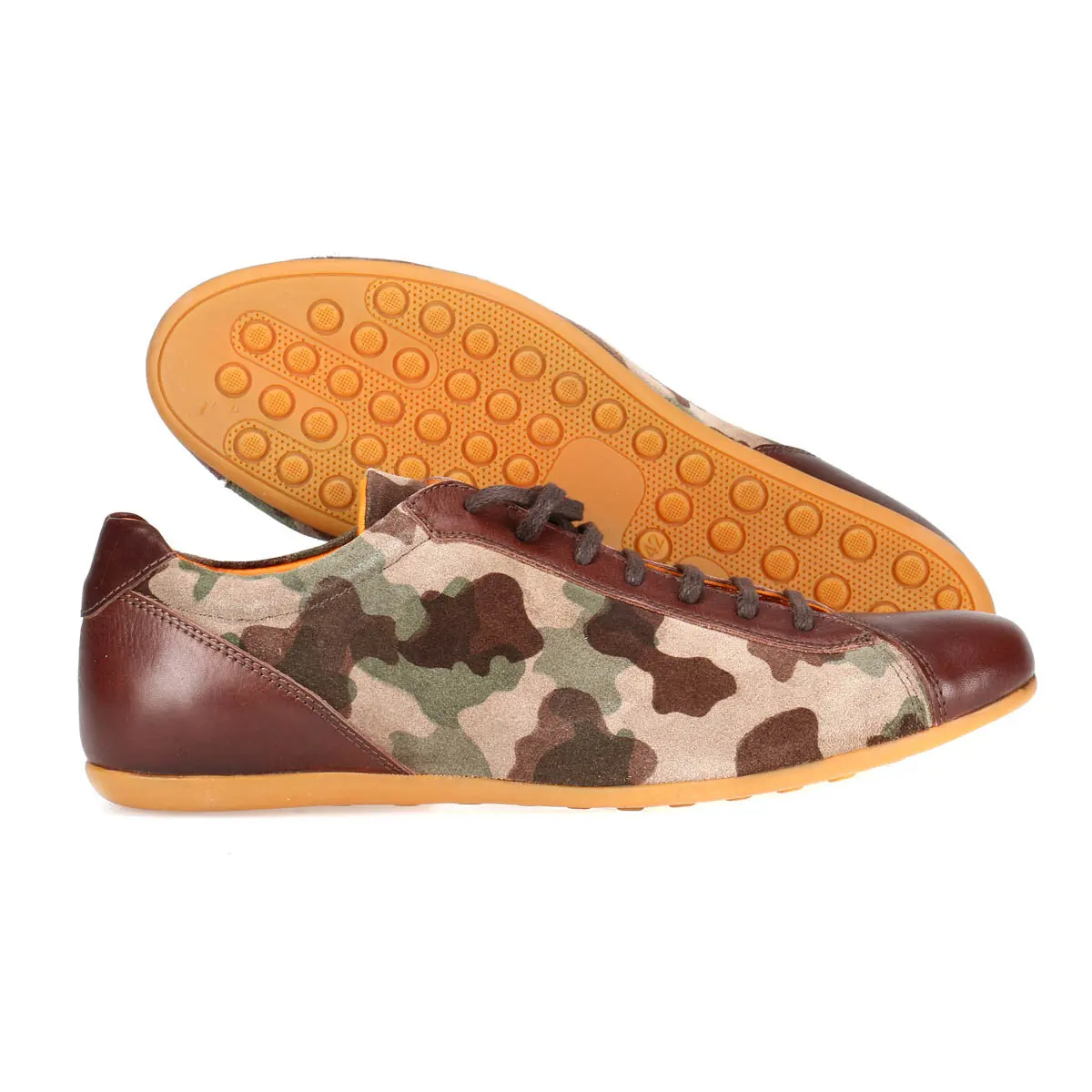 FLO 1 Brown Men Shoes Salvano
