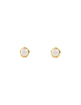 

Earrings baby Gold or Girl Daisy with Pearl (9kts)