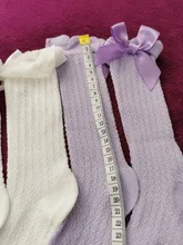 Bebé calcetines finos de verano bebé de malla Anti-Mosquito calcetines largo rodilla sin hueso suelto calcetines Príncipe