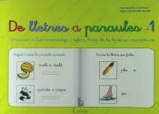 От letres до paraules 1: Fitxes per lɺprenentatge i reforç b【sic от Letto-escriptura |