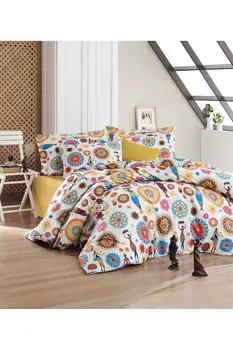 

Bedding Set With Pillowcase Duvet Cover Sets Bed Linen Sheet Beige-Yellow Double Queen Size Quilt Covers Bedclothes