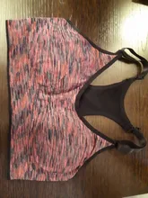 Padded Yoga-Bra Wirefree Fitness-Top Sport-Brassiere Seamless Push-Up Adjustable Quick-Dry