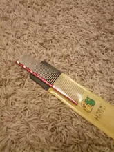 Peine brillante para mascotas, herramienta de aseo para perros y gatos, 19cm/16cm, multicolor