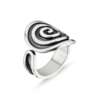 

Silver 925 Sterling Hand Handwork Ring Without Stone
