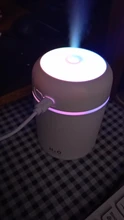 Humidificador de aire portátil USB para coche, Humidificador con luz nocturna, purificador de escritorio