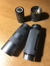 Flashlight Torch Lantern Bicycle Self-Defense Camping Convoy S2 Cree Xml2 Gray for Edc Led