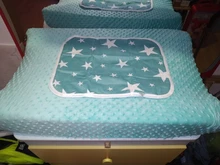 Alfombrillas reutilizables para cambio de bebé, cubierta de colchón para cambiar pañales de algodón para recién nacido, impermeable, para juegos