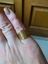 Unift Vintage único Flor de adorno calado de la vida de anillos de acero inoxidable anillo de moda joyería Wicca mujeres hombres pareja anillos Accesorios