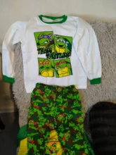 Conjunto de ropa de dormir de manga larga para niños y niñas, conjunto de pijamas y ropa interior de primavera y otoño, 67 y A %