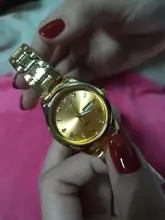 OLEVS-reloj de cuarzo clásico para mujer, cronógrafo de lujo, resistente al agua, correa de acero inoxidable