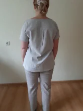 Feitong suave de algodón Blusa camisa de lino de las mujeres casuales de dibujo de margarita o-Cuello de manga corta Camisa Blusa Tops Blusa de mujer