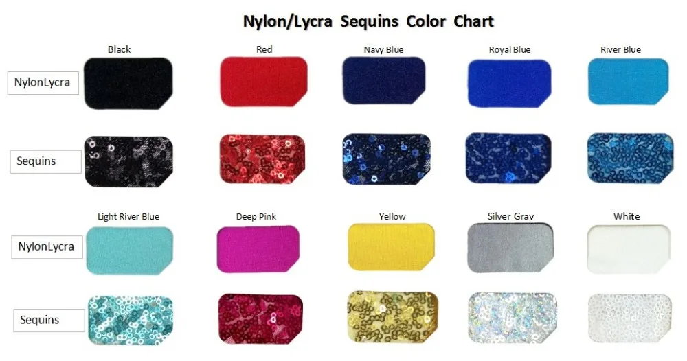 NylonLycra Sequins
