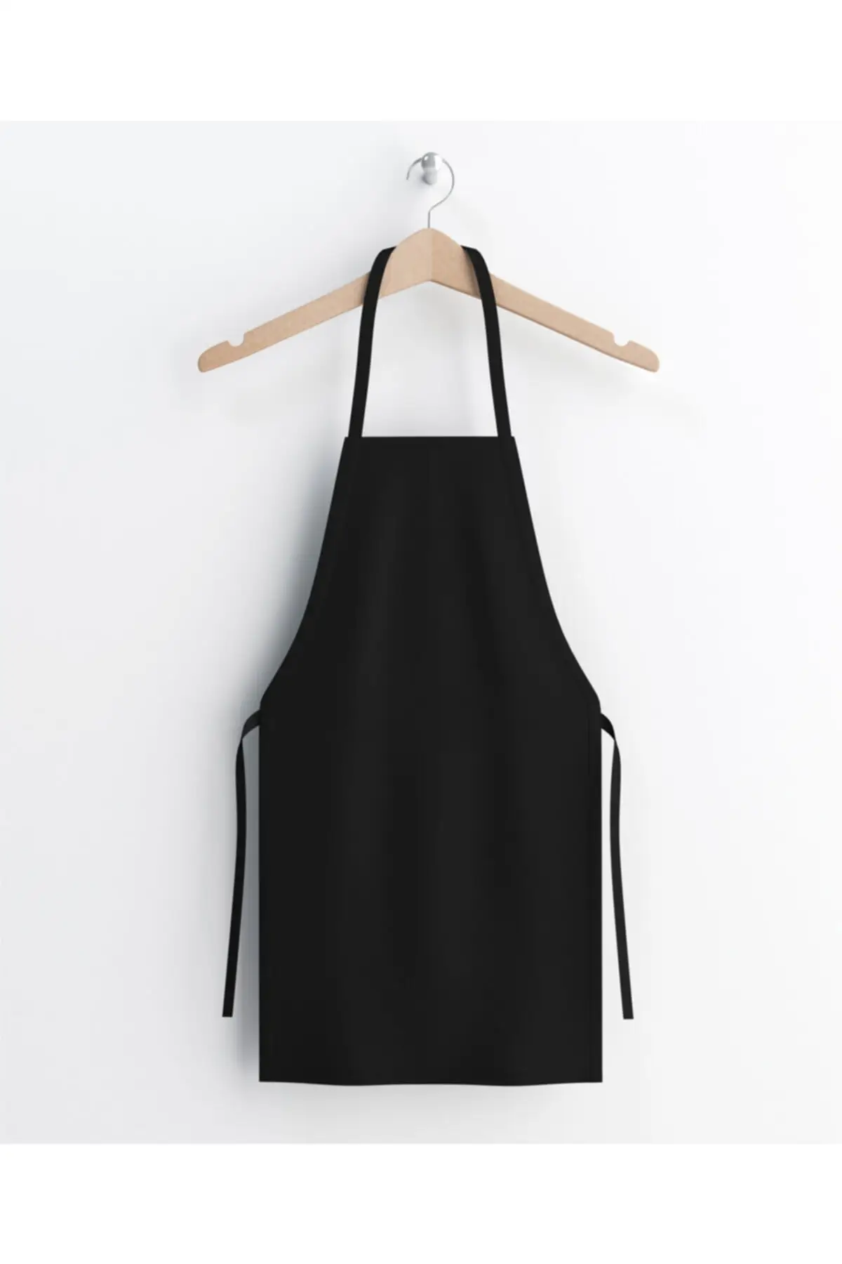 

Apron - Black color - 100% Cotton Fabric