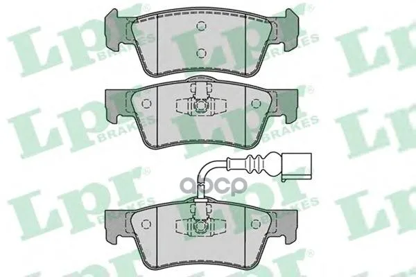 Колодки Тормозные Volkswagen Transporter V/Multivan V 03- Задние Lpr 05p1284 Lpr арт. 05P1284