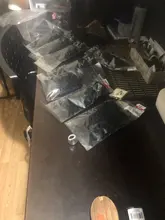 Extensiones con ondas al agua dulces, 3 mechones con cierre de encaje 100% cabello indio ondulado extensiones de cabello humano no Remy con cierre