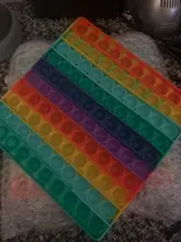 Juguetes de gran tamaño para niños y adultos, juguete antiestrés, con burbujas, sensorial, blando, regalo