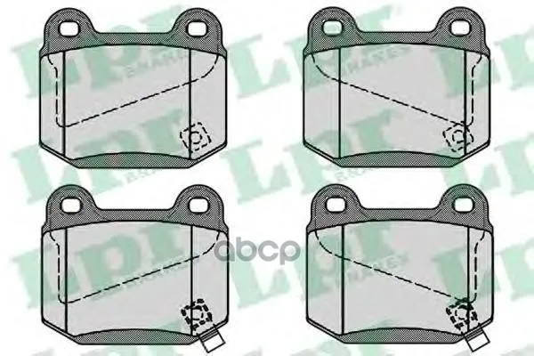 Колодки Тормозные Mitsubishi Lancer 96-/Nissan 350z 05-/Subaru Impreza 01- Зад. Lpr 05p1056 Lpr арт. 05P1056
