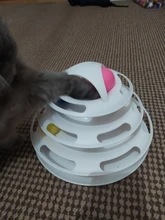 Ball Cat-Toys Play Cat Intelligence Tower-Tracks-Disc Training Amusement-Plate