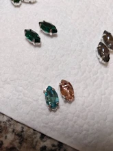 Claw-Button Garment-Accessories Beads Glass-Stone Navette Jewels Crystal Rhinestone Flatback