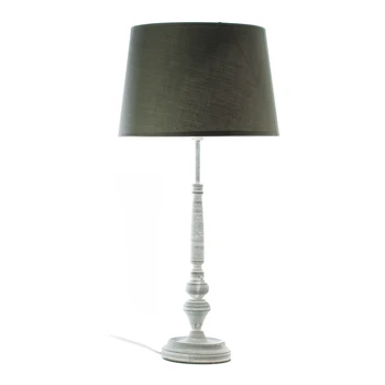 

METAL table top lamp light gray DECAPADO 30X62