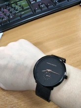 Dropship-Reloj de pulsera de cuarzo para hombre, cronógrafo con esfera pequeña de malla de acero inoxidable, diseño Simple a la moda, resistente al agua, masculino