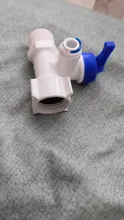 Ball-Valve Faucet Plastic Tap-Connector Water-Purifier Reverse-Osmosis Quick-Coupling