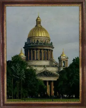 

Sb-1015 canvas with a pattern for embroidery with beads "hobby & pro 35*46 cm