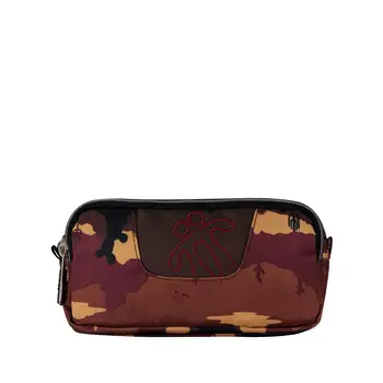 

School case two compartments dunne print-on