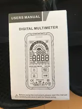 GVDA-multímetro Digital inteligente, probador de voltaje de 600V, Ture RMS AC DC NCV, Ohm, capacitancia Hz
