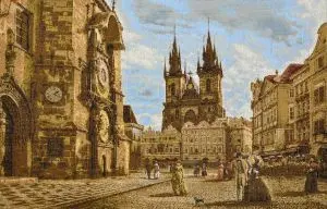 

Prague Old Town Square (55x36) in a single frame