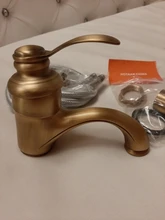 Tap Sink Basin Faucets-Crane Water-Mixer Antique Brass Torneira Hot-Selling YT-5065 6-