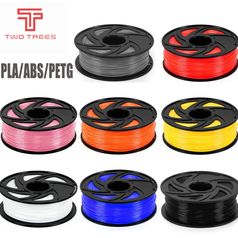 abs pla petg Overseas Warehouse 3D Printer Filament 1.75MM ABS PLA Filament 3D Printer 1KG Roll for Ender 3 CR10 Bluer Plus Extruder plastic used in 3d printing