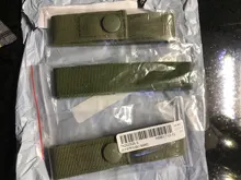 Cinta Molle de nailon militar de alta resistencia, hebilla colgante, gancho para llave, ganchos para cinturón mosquetón de escalada senderismo, 1 unidad