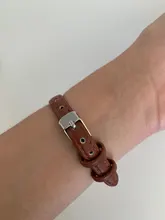 Relojes Retro marrones para mujer, pulsera pequeña de piel, de marca a la moda, 2019