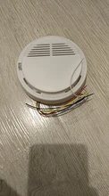 Earykong-Detector de humo con cable, Sensor de humo electrónico para el hogar, antirrobo, GSM/Wifi/otros sistemas de alarma