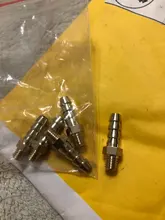 Coupler-Connector-Adapter Pipe-Fitting Hose Barb Thread Brass Male Metric M5 M4 M6 M8