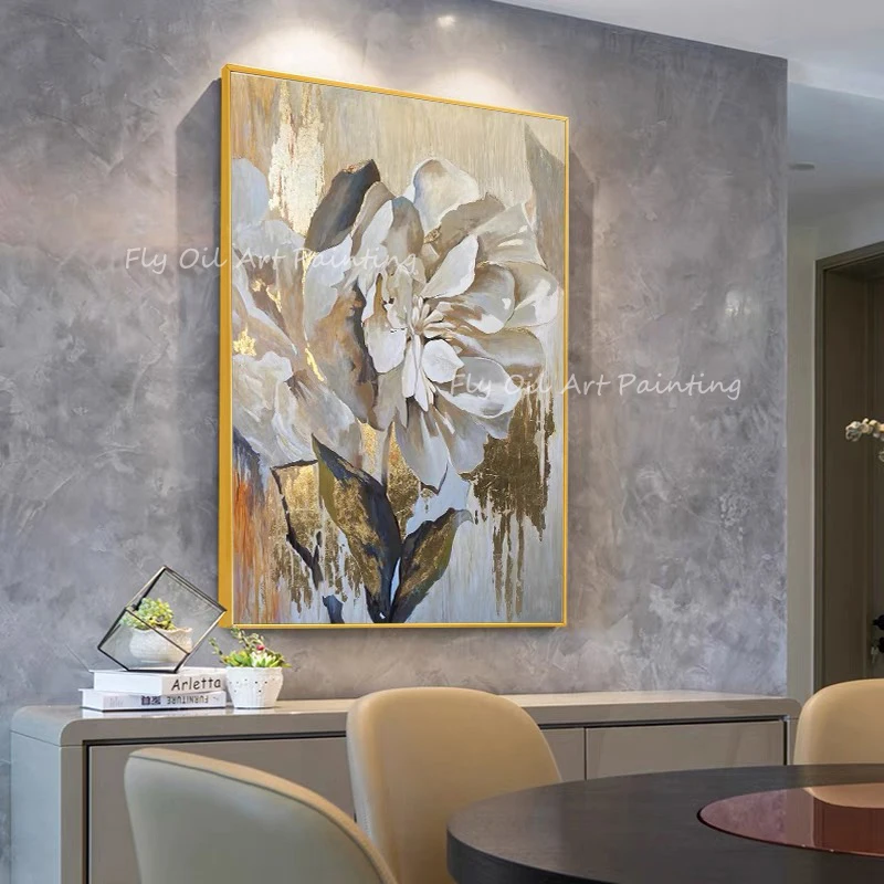 Brown Abstract Painting