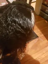 Bob peluca rizada del pelo humano del frente del cordón pelucas con minimechones brasileño Remy pelo humano Pelo Corto Pre arrancado pelucas para mujeres negras de la onda profunda de la peluca