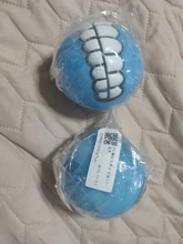 Puppy-Toys Dog-Toy Pet-Supplies Rubber Funny Tooth Soft 1pc Pawstrip Diameter-7cm Colorful-Ball