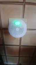Tuya-Sensor de fugas de GAS LPG, alarma de seguridad contra incendios, Control por aplicación, inteligente, compatible con APP smart life