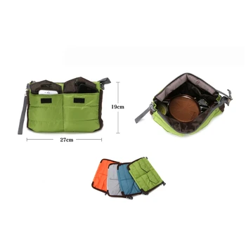 

Neceser para viaje. Organizador cosmético acolchado.