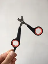 Cortador de uñas para mascotas, cortador de uñas para pies, perro, gato, conejo, toenail, herramienta de aseo animal, recortador, cizalla para loros y pájaros gerbidos