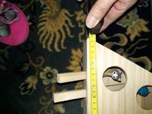 Toy Hamster Mouse Interactive-Maze Wooden Catnip Funny with Catch Chase Bite Solid 3/5-Holed